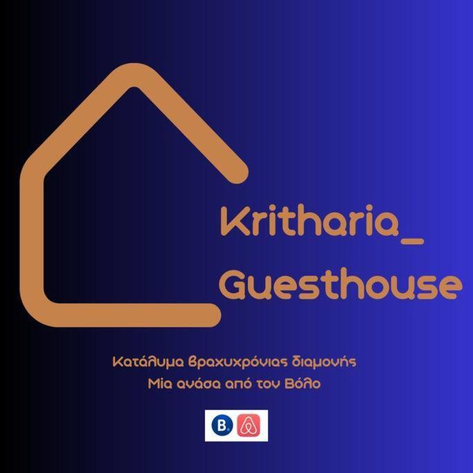 Kritharia Guesthouse Volos Exterior photo